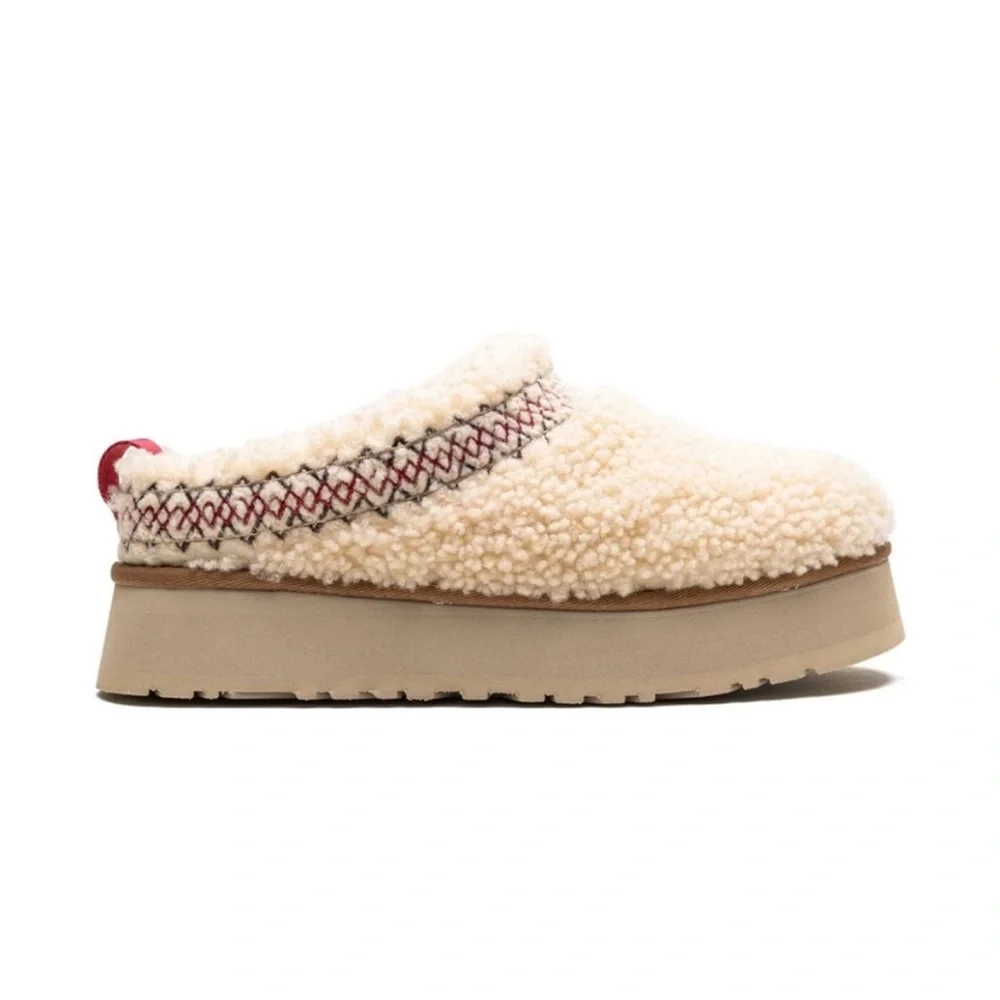 UGG Cream and Tan Platform Shoes - Picture 5 of 12